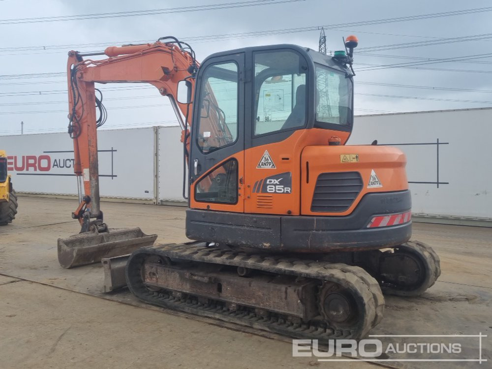 2016 Doosan DX85R-3 - Minigraafmachine: afbeelding 3 2016 Doosan DX85R-3 - Minigraafmachine: afbeelding 3