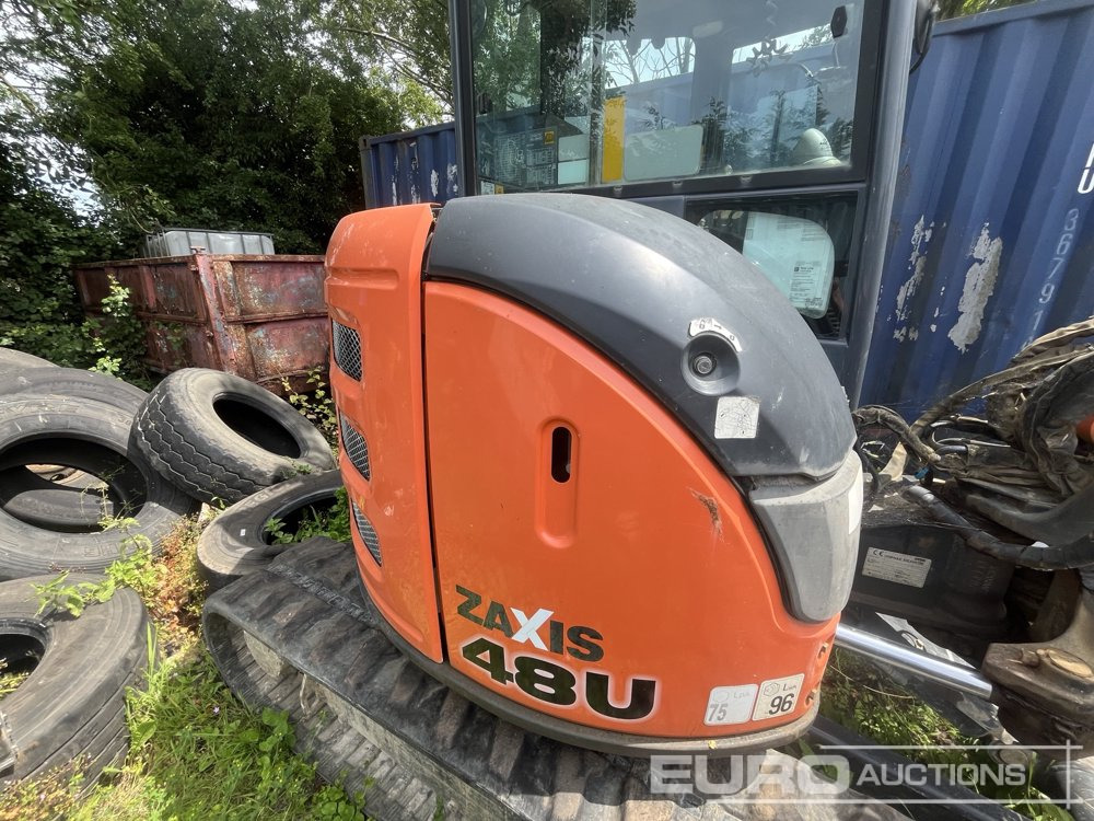 2016 Hitachi ZX48U-5A - Minigraafmachine: afbeelding 4 2016 Hitachi ZX48U-5A - Minigraafmachine: afbeelding 4