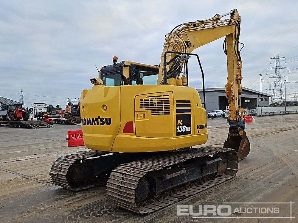 2016 Komatsu PC138US-10 - Rupsgraafmachine: afbeelding 5 2016 Komatsu PC138US-10 - Rupsgraafmachine: afbeelding 5