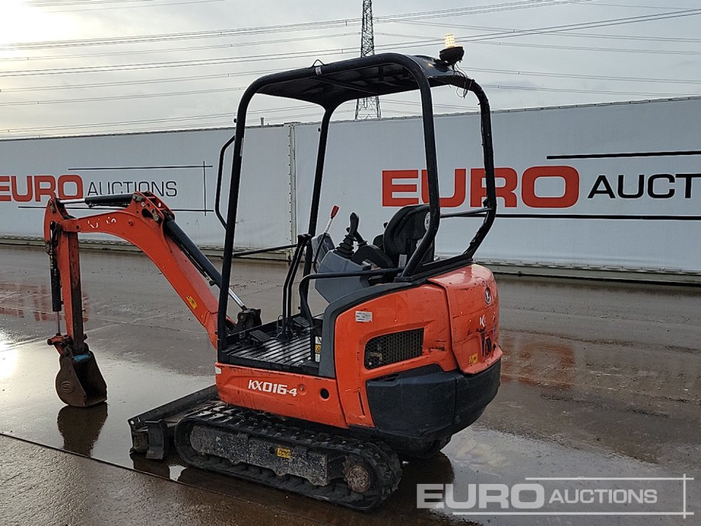 2016 Kubota KX016-4 - Minigraafmachine: afbeelding 3 2016 Kubota KX016-4 - Minigraafmachine: afbeelding 3
