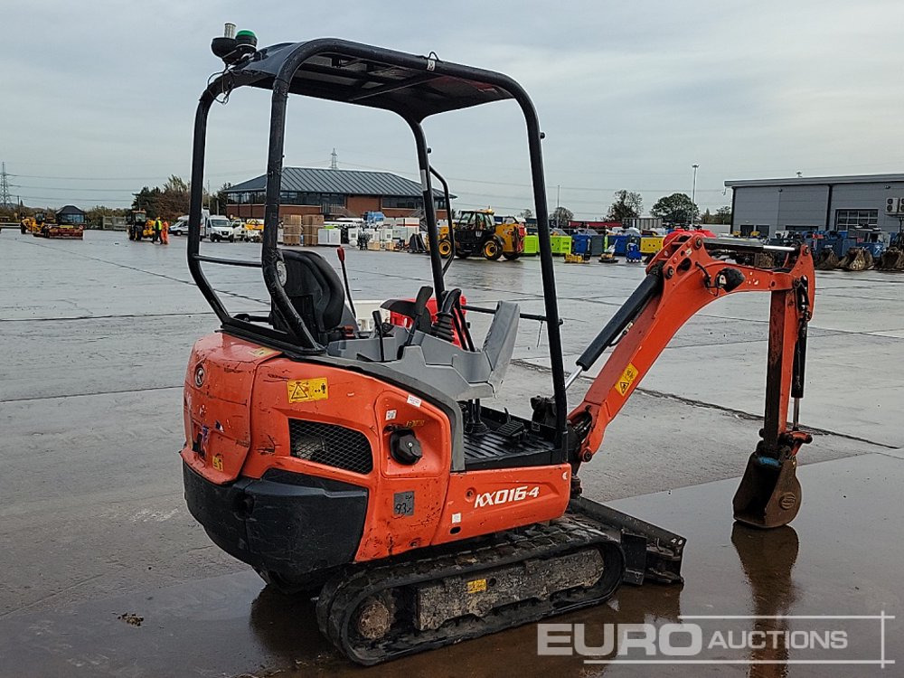 2016 Kubota KX016-4 - Minigraafmachine: afbeelding 5 2016 Kubota KX016-4 - Minigraafmachine: afbeelding 5