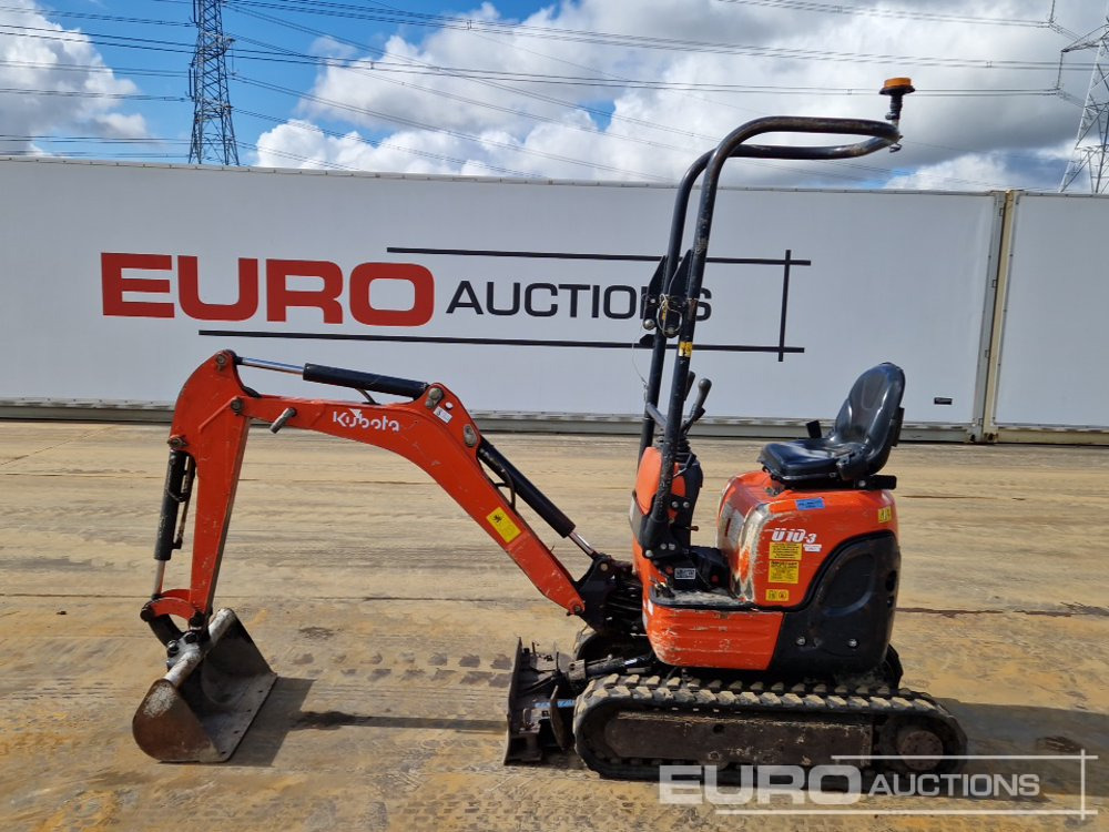 2016 Kubota U10-3 - Minigraafmachine: afbeelding 2 2016 Kubota U10-3 - Minigraafmachine: afbeelding 2