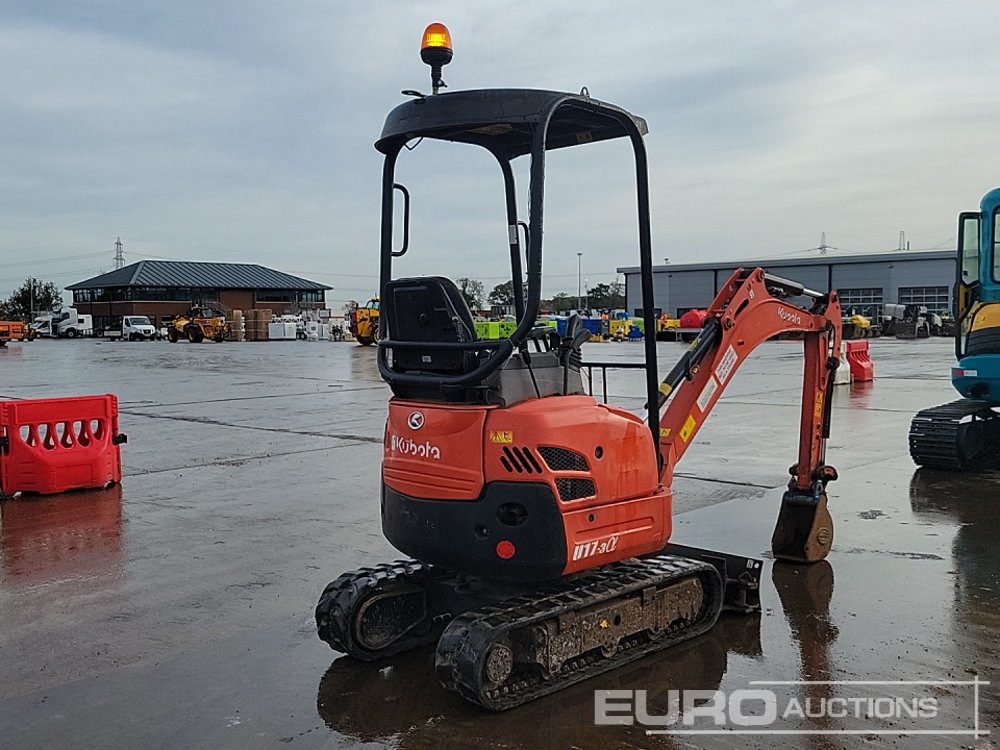 2016 Kubota U17-3A - Minigraafmachine: afbeelding 5 2016 Kubota U17-3A - Minigraafmachine: afbeelding 5