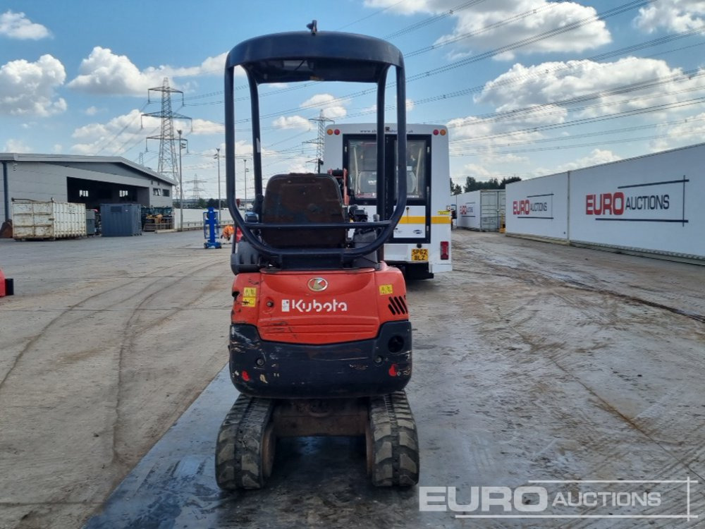 2016 Kubota U17-3A - Minigraafmachine: afbeelding 4 2016 Kubota U17-3A - Minigraafmachine: afbeelding 4