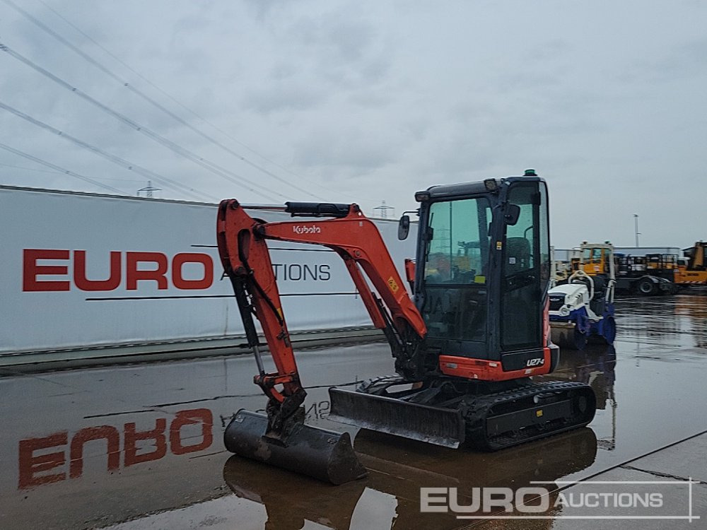 2016 Kubota U27-4 - Minigraafmachine: afbeelding 1 2016 Kubota U27-4 - Minigraafmachine: afbeelding 1