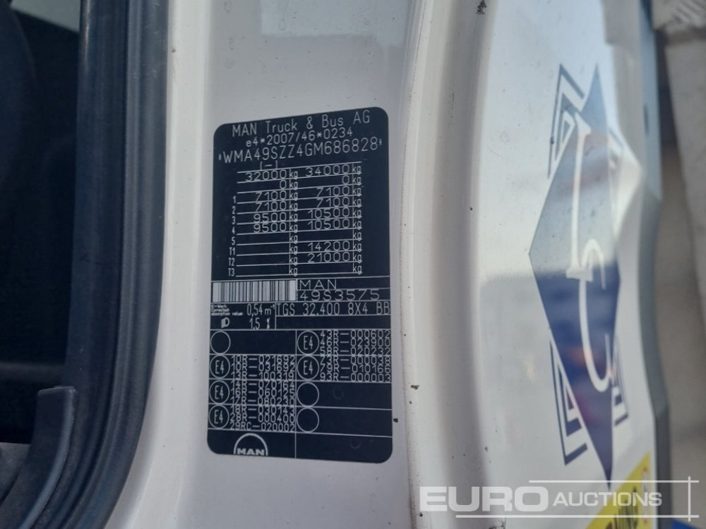 Kipper vrachtwagen 2016 MAN 460: afbeelding 48 Kipper vrachtwagen 2016 MAN 460: afbeelding 48