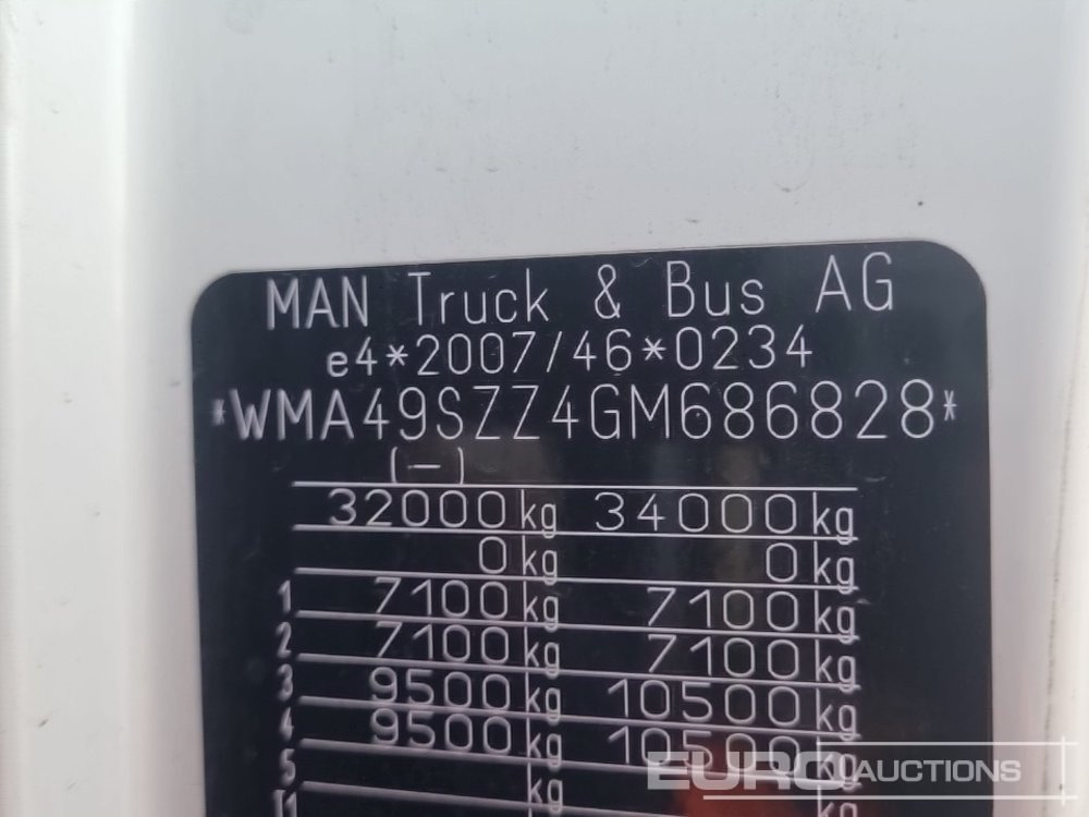 Kipper vrachtwagen 2016 MAN 460: afbeelding 49 Kipper vrachtwagen 2016 MAN 460: afbeelding 49