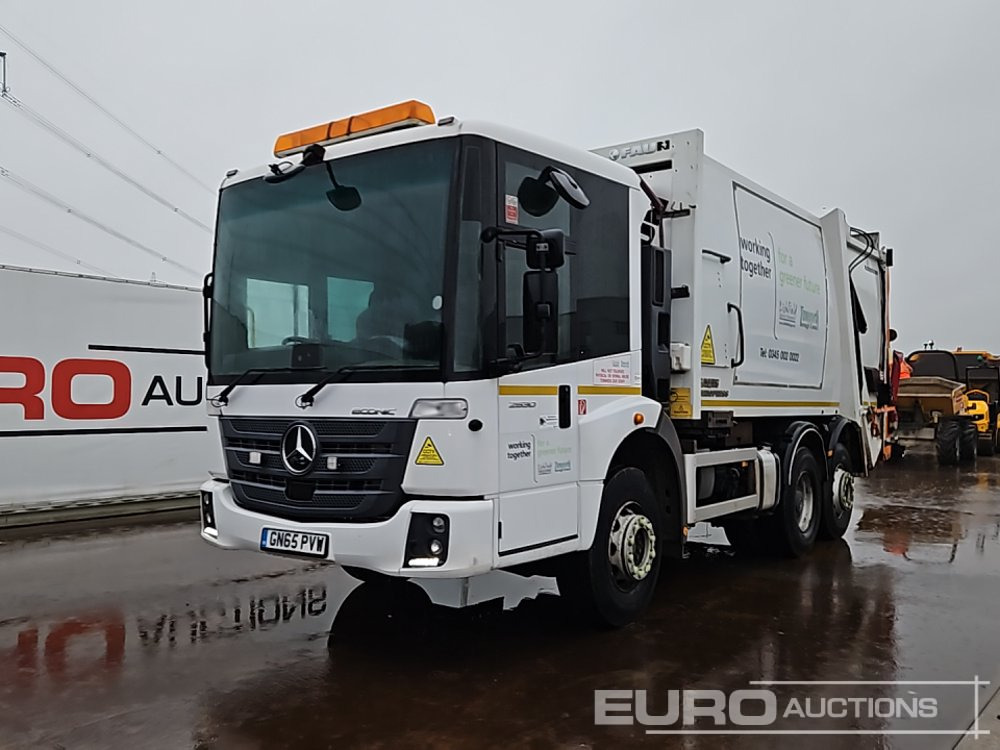2016 Mercedes 2630 - Vuilniswagen: afbeelding 1 2016 Mercedes 2630 - Vuilniswagen: afbeelding 1