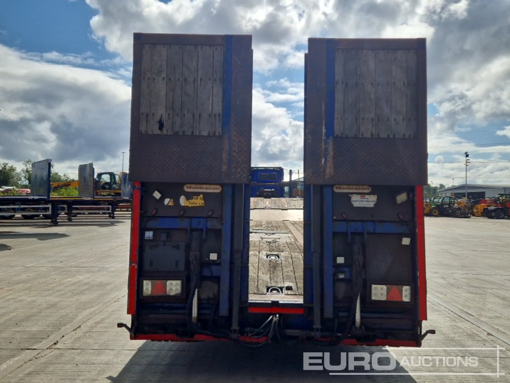 2016 Montracon Tri Axle Step Frame Low Loader Trailer, Winch, Neck Ramps, Out Riggers, Hydraulic Flip Toe Ramps - Dieplader oplegger: afbeelding 4 2016 Montracon Tri Axle Step Frame Low Loader Trailer, Winch, Neck Ramps, Out Riggers, Hydraulic Flip Toe Ramps - Dieplader oplegger: afbeelding 4