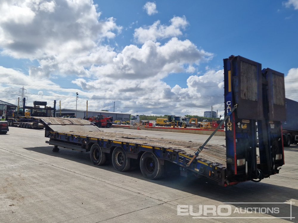 2016 Montracon Tri Axle Step Frame Low Loader Trailer, Winch, Neck Ramps, Out Riggers, Hydraulic Flip Toe Ramps - Dieplader oplegger: afbeelding 3 2016 Montracon Tri Axle Step Frame Low Loader Trailer, Winch, Neck Ramps, Out Riggers, Hydraulic Flip Toe Ramps - Dieplader oplegger: afbeelding 3