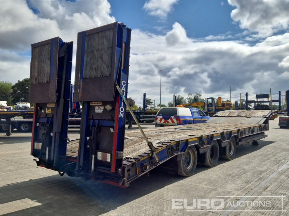 2016 Montracon Tri Axle Step Frame Low Loader Trailer, Winch, Neck Ramps, Out Riggers, Hydraulic Flip Toe Ramps - Dieplader oplegger: afbeelding 5 2016 Montracon Tri Axle Step Frame Low Loader Trailer, Winch, Neck Ramps, Out Riggers, Hydraulic Flip Toe Ramps - Dieplader oplegger: afbeelding 5