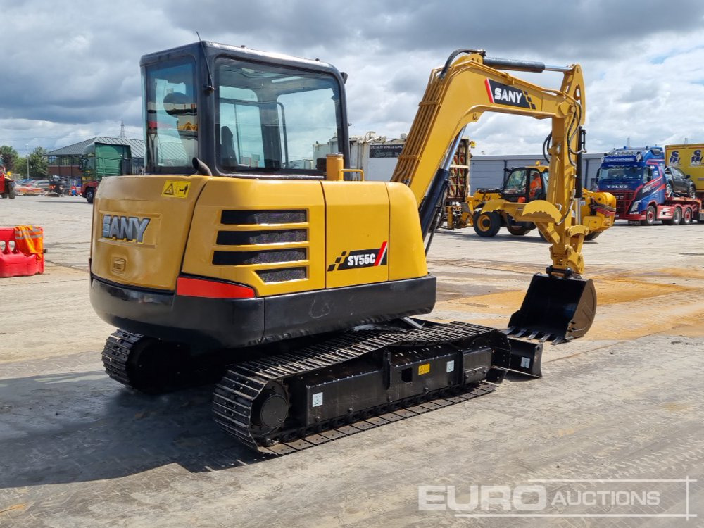 2016 Sany SY55C - Minigraafmachine: afbeelding 5 2016 Sany SY55C - Minigraafmachine: afbeelding 5