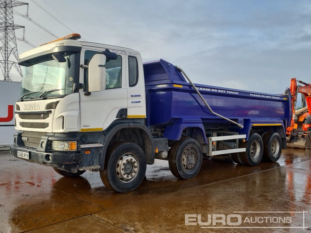 2016 Scania P410 - Kipper vrachtwagen: afbeelding 1 2016 Scania P410 - Kipper vrachtwagen: afbeelding 1