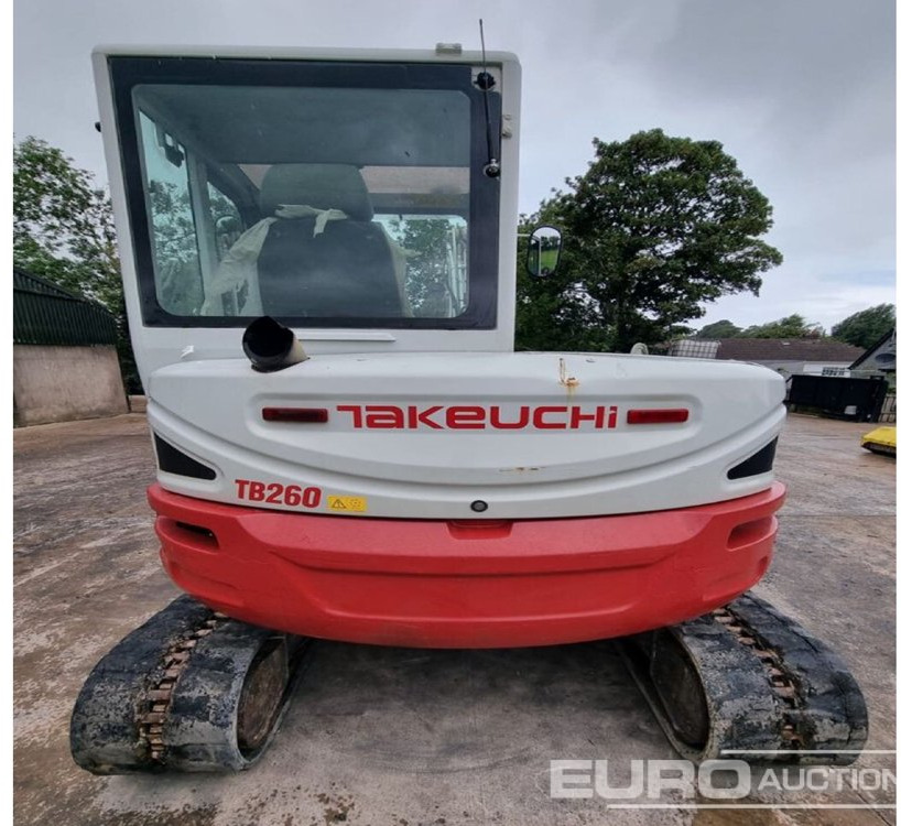 2016 Takeuchi TB260 - Minigraafmachine: afbeelding 5 2016 Takeuchi TB260 - Minigraafmachine: afbeelding 5
