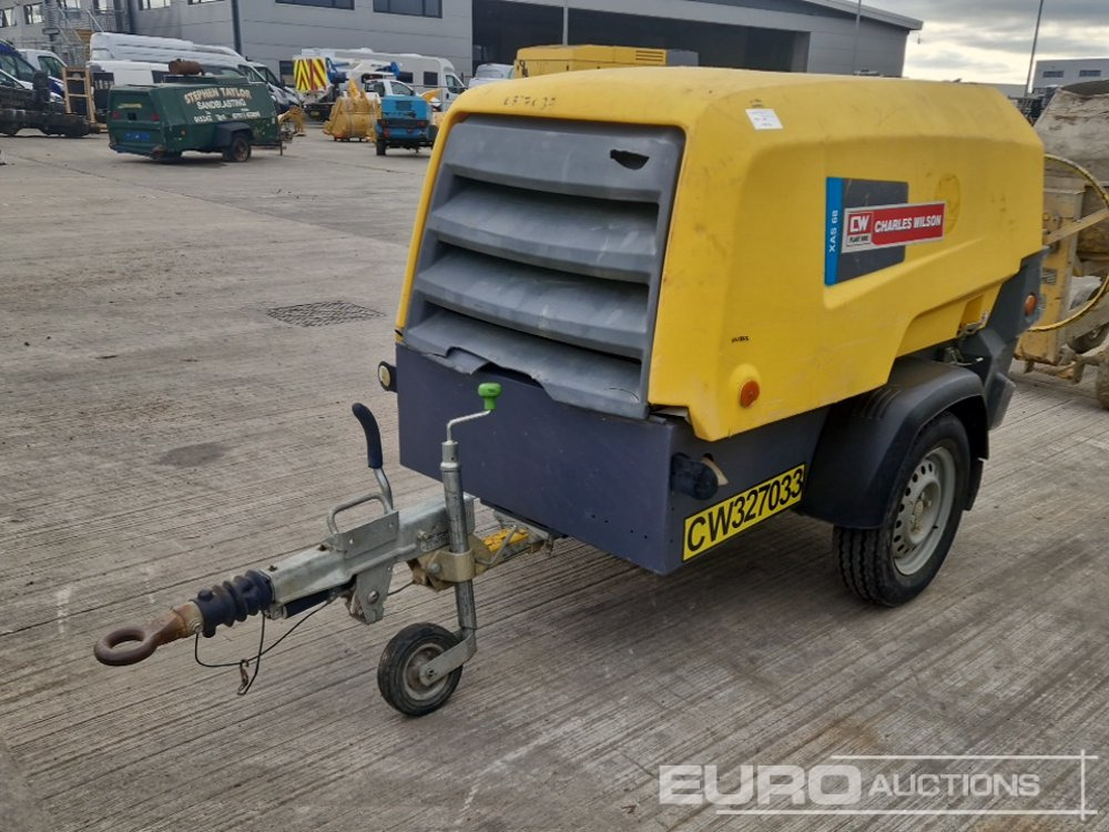 2017 Atlas Copco XAS 68 - Luchtcompressor: afbeelding 1 2017 Atlas Copco XAS 68 - Luchtcompressor: afbeelding 1