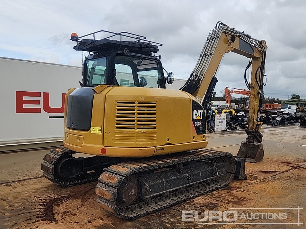 2017 CAT 308E2CR - Minigraafmachine: afbeelding 5 2017 CAT 308E2CR - Minigraafmachine: afbeelding 5
