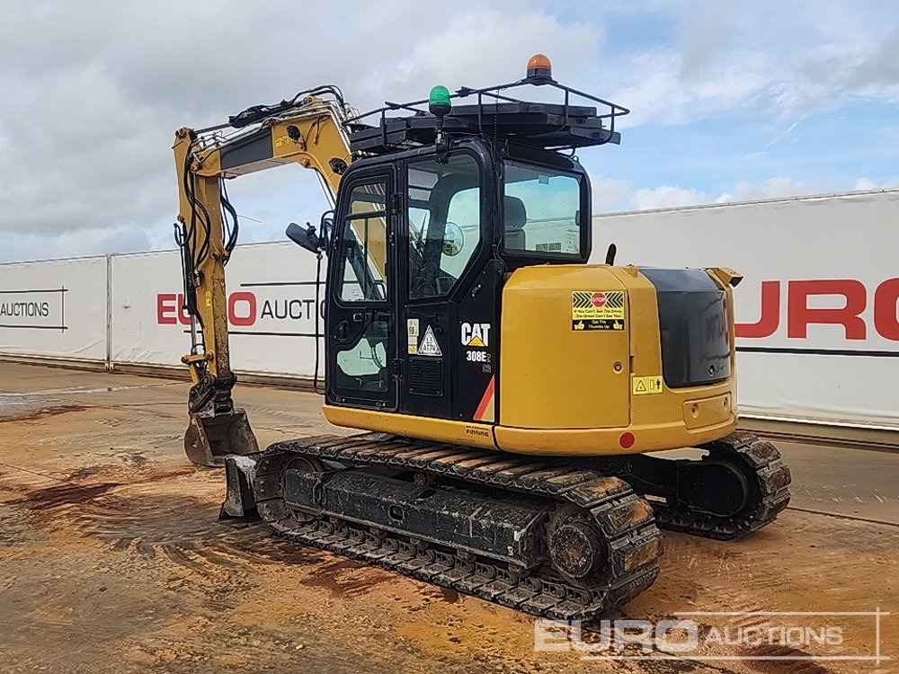 2017 CAT 308E2CR - Minigraafmachine: afbeelding 3 2017 CAT 308E2CR - Minigraafmachine: afbeelding 3