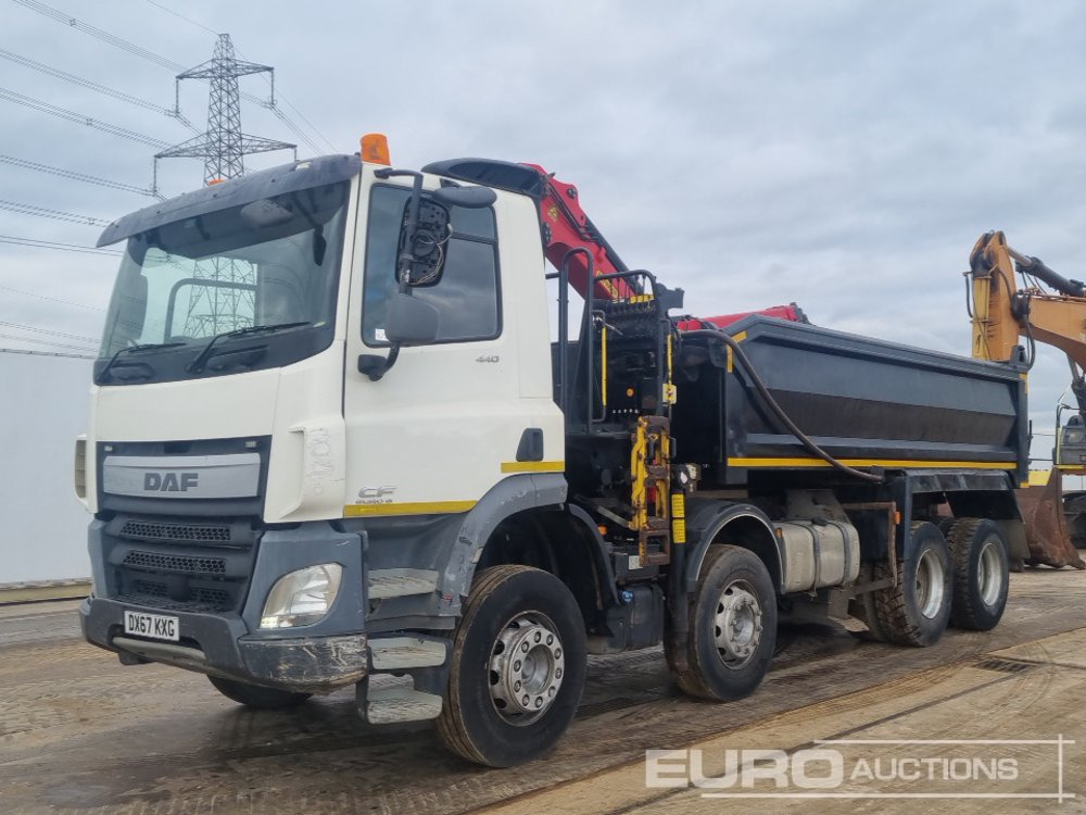 2017 DAF CF440 - Kipper vrachtwagen, Kraanwagen: afbeelding 1 2017 DAF CF440 - Kipper vrachtwagen, Kraanwagen: afbeelding 1
