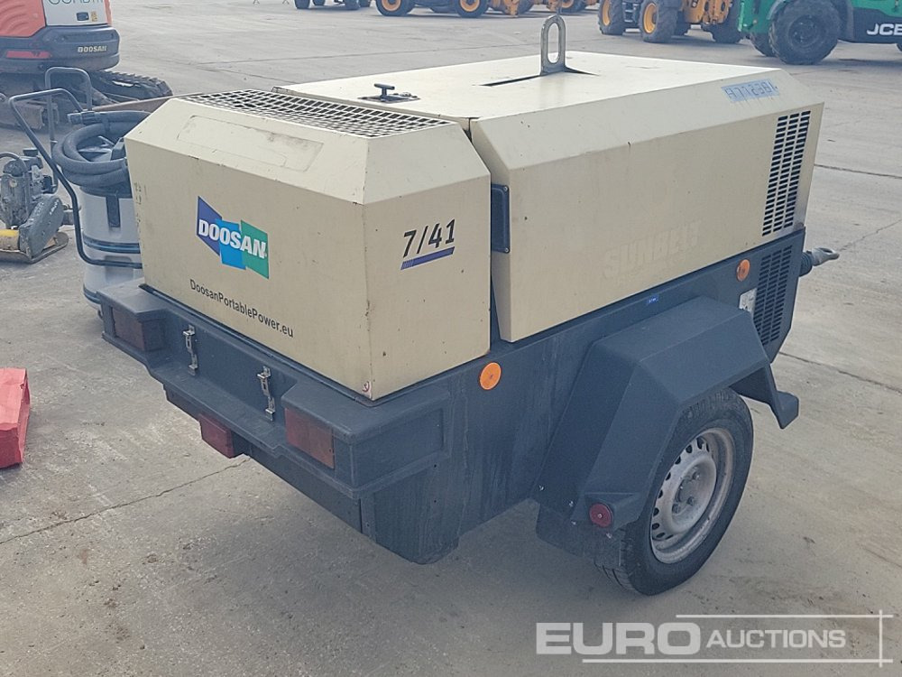 2017 Doosan 7/41 - Luchtcompressor: afbeelding 5 2017 Doosan 7/41 - Luchtcompressor: afbeelding 5