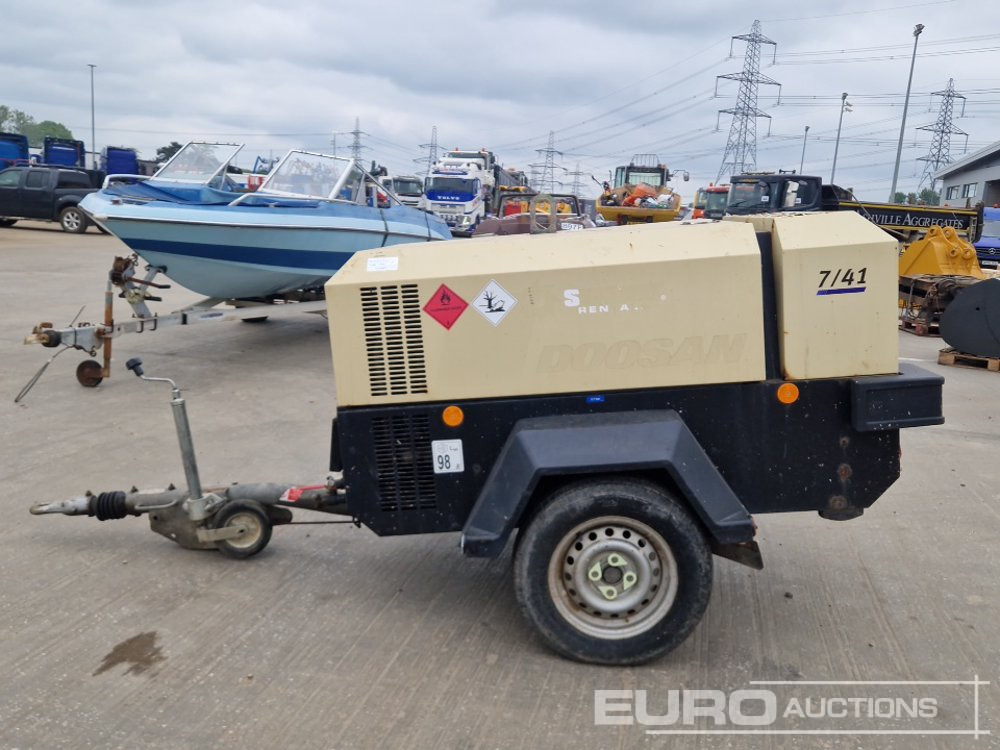 2017 Doosan 741 - Luchtcompressor: afbeelding 2 2017 Doosan 741 - Luchtcompressor: afbeelding 2