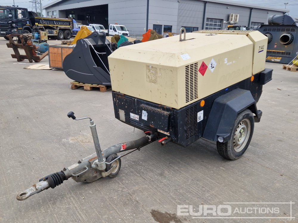 2017 Doosan 741 - Luchtcompressor: afbeelding 1 2017 Doosan 741 - Luchtcompressor: afbeelding 1