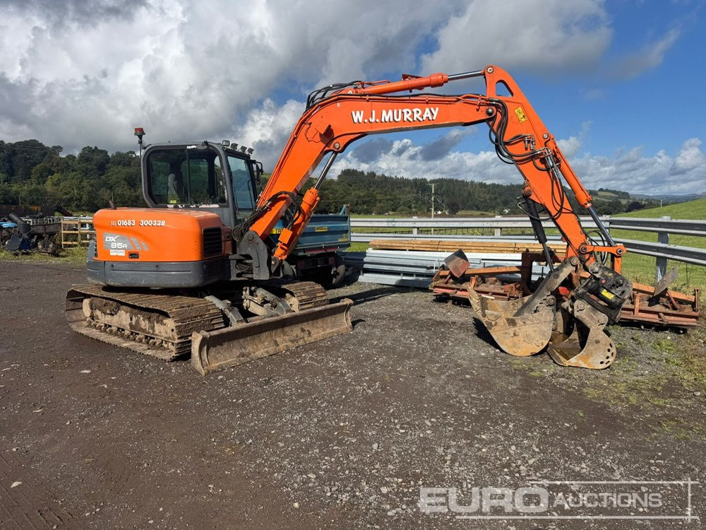 2017 Doosan DX85R-3 - Minigraafmachine: afbeelding 4 2017 Doosan DX85R-3 - Minigraafmachine: afbeelding 4