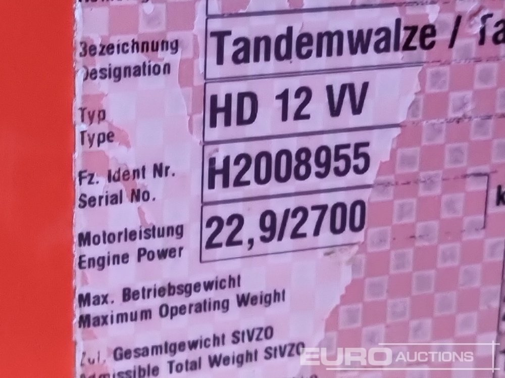 Wals 2017 Hamm HD12VV: afbeelding 43 Wals 2017 Hamm HD12VV: afbeelding 43