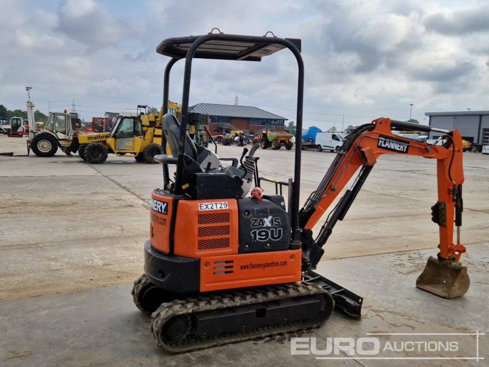 2017 Hitachi ZX19U-5A YR - Minigraafmachine: afbeelding 5 2017 Hitachi ZX19U-5A YR - Minigraafmachine: afbeelding 5