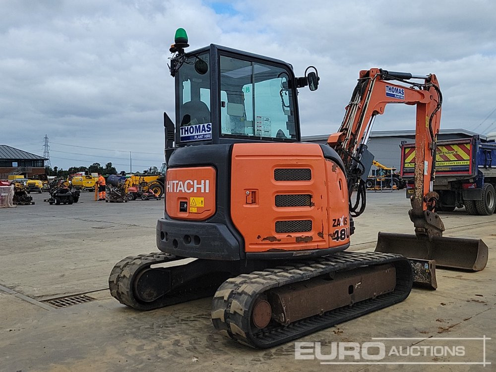 2017 Hitachi ZX48U-5A CLR - Minigraafmachine: afbeelding 5 2017 Hitachi ZX48U-5A CLR - Minigraafmachine: afbeelding 5