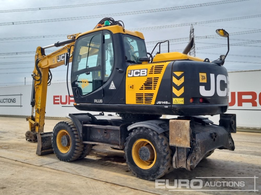 2017 JCB JS145WT - Mobiele graafmachine: afbeelding 3 2017 JCB JS145WT - Mobiele graafmachine: afbeelding 3
