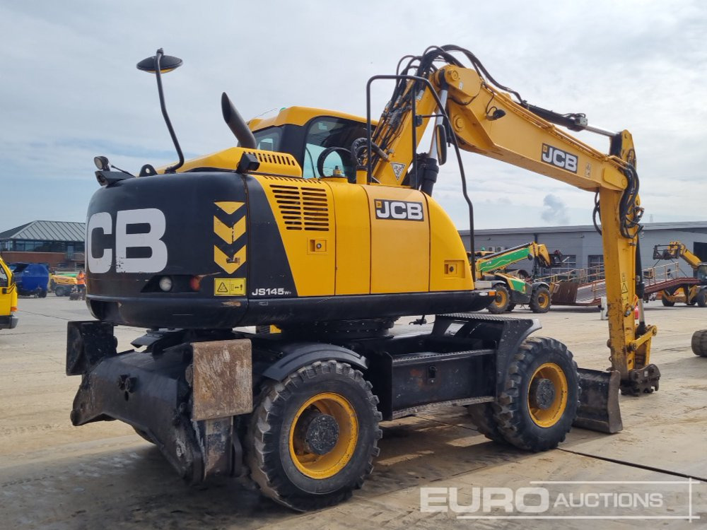 2017 JCB JS145WT - Mobiele graafmachine: afbeelding 5 2017 JCB JS145WT - Mobiele graafmachine: afbeelding 5