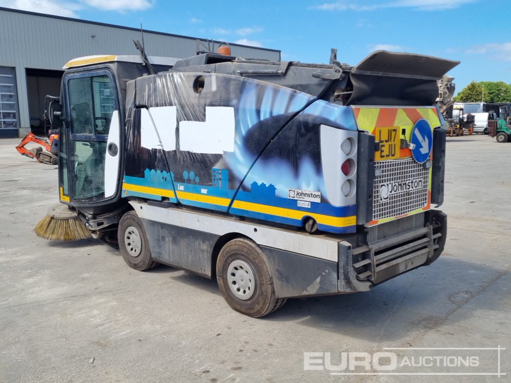2017 Johnston 4x2 Road Sweeper, Reverse Camera, Automatic Gearbox (Category S Insurance Loss, Runs No Drive) - Veegwagen: afbeelding 3 2017 Johnston 4x2 Road Sweeper, Reverse Camera, Automatic Gearbox (Category S Insurance Loss, Runs No Drive) - Veegwagen: afbeelding 3