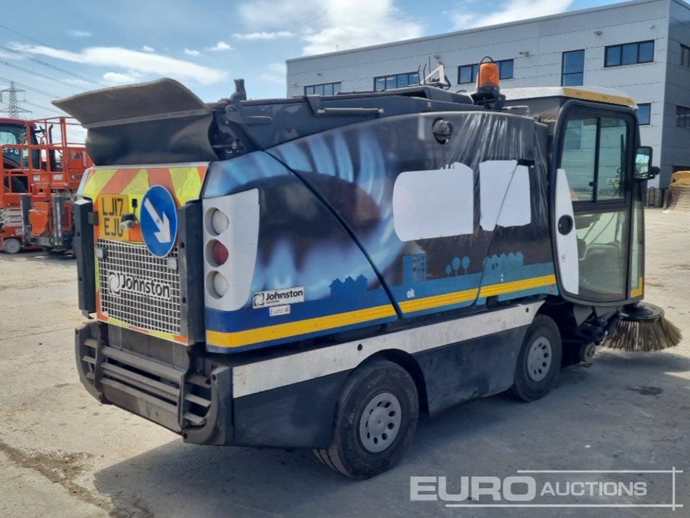 2017 Johnston 4x2 Road Sweeper, Reverse Camera, Automatic Gearbox (Category S Insurance Loss, Runs No Drive) - Veegwagen: afbeelding 5 2017 Johnston 4x2 Road Sweeper, Reverse Camera, Automatic Gearbox (Category S Insurance Loss, Runs No Drive) - Veegwagen: afbeelding 5