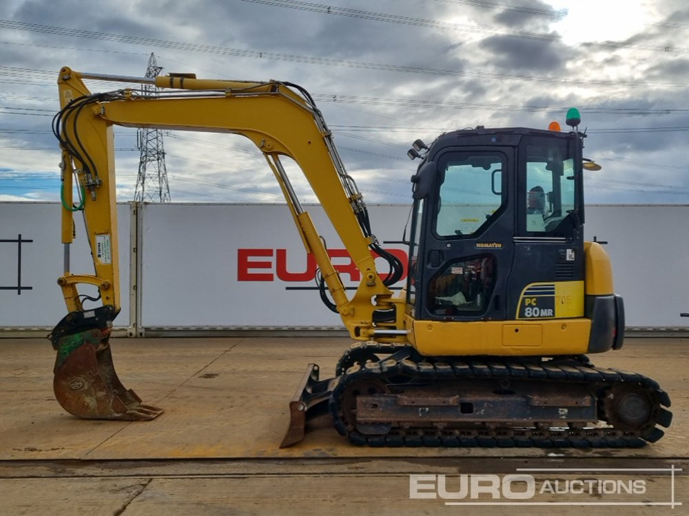 2017 Komatsu PC80MR-3 - Minigraafmachine: afbeelding 2 2017 Komatsu PC80MR-3 - Minigraafmachine: afbeelding 2