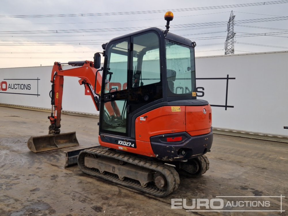 2017 Kubota KX027-4 - Minigraafmachine: afbeelding 3 2017 Kubota KX027-4 - Minigraafmachine: afbeelding 3