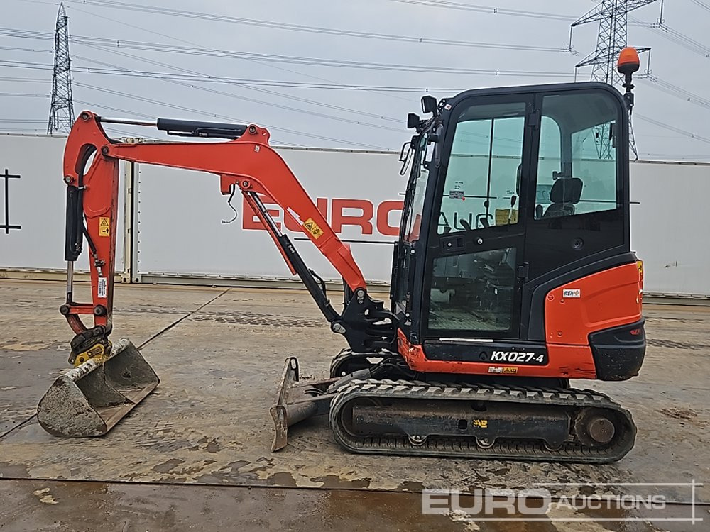 2017 Kubota KX027-4 - Minigraafmachine: afbeelding 2 2017 Kubota KX027-4 - Minigraafmachine: afbeelding 2