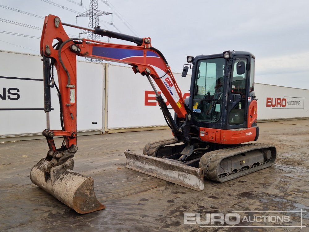 2017 Kubota U48-4 - Minigraafmachine: afbeelding 1 2017 Kubota U48-4 - Minigraafmachine: afbeelding 1