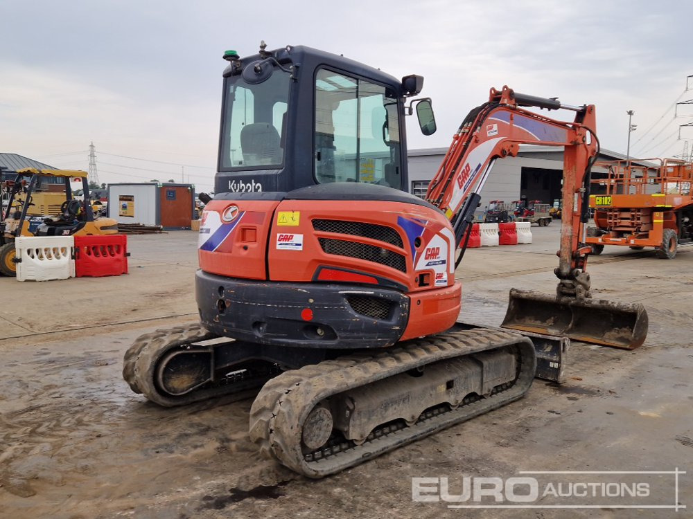 2017 Kubota U48-4 - Minigraafmachine: afbeelding 5 2017 Kubota U48-4 - Minigraafmachine: afbeelding 5