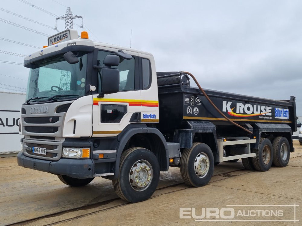 2017 Scania P410 - Kipper vrachtwagen: afbeelding 1 2017 Scania P410 - Kipper vrachtwagen: afbeelding 1
