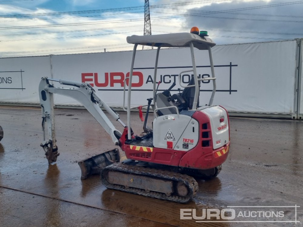 2017 Takeuchi TB216 - Minigraafmachine: afbeelding 3 2017 Takeuchi TB216 - Minigraafmachine: afbeelding 3