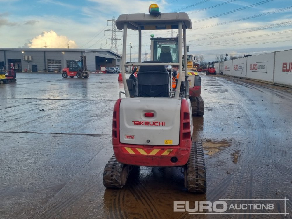 2017 Takeuchi TB216 - Minigraafmachine: afbeelding 4 2017 Takeuchi TB216 - Minigraafmachine: afbeelding 4