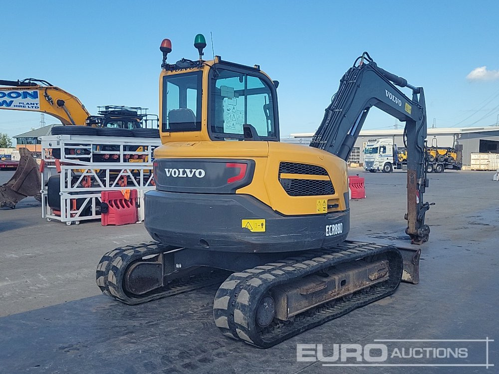 2017 Volvo ECR88D - Minigraafmachine: afbeelding 5 2017 Volvo ECR88D - Minigraafmachine: afbeelding 5