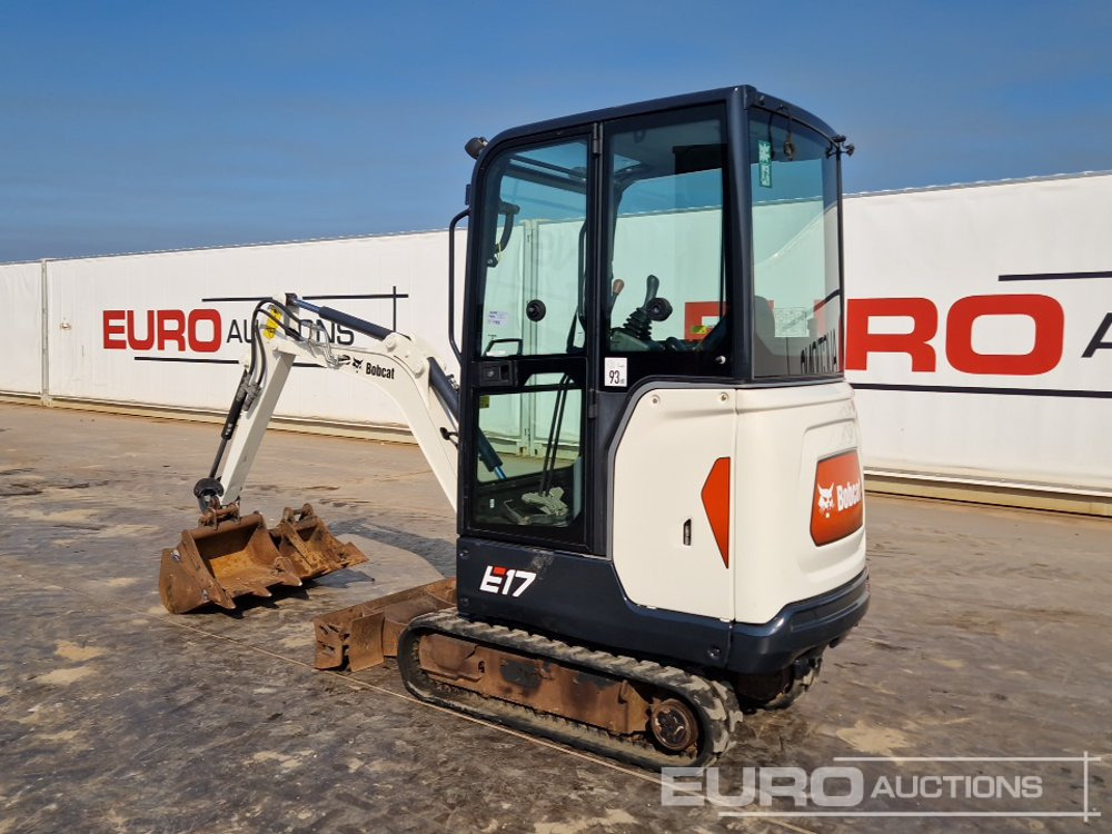 2018 Bobcat E17 - Minigraafmachine: afbeelding 3 2018 Bobcat E17 - Minigraafmachine: afbeelding 3