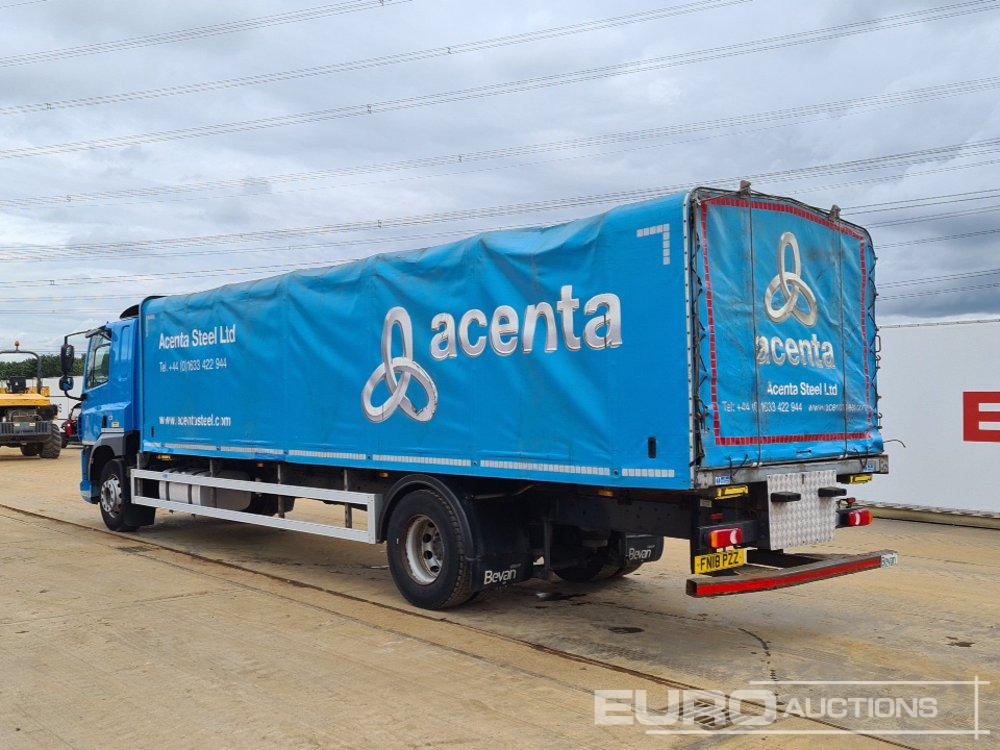2018 DAF CF260 - Schuifzeilen vrachtwagen: afbeelding 3 2018 DAF CF260 - Schuifzeilen vrachtwagen: afbeelding 3