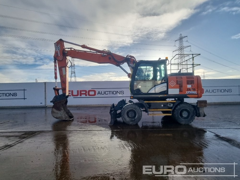 2018 Hitachi ZX170W-6 - Mobiele graafmachine: afbeelding 2 2018 Hitachi ZX170W-6 - Mobiele graafmachine: afbeelding 2