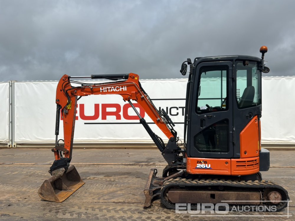 2018 Hitachi ZX26U-6 CR - Minigraafmachine: afbeelding 2 2018 Hitachi ZX26U-6 CR - Minigraafmachine: afbeelding 2