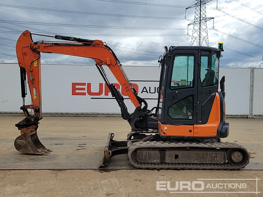 2018 Hitachi ZX55U-5A CLR - Minigraafmachine: afbeelding 2 2018 Hitachi ZX55U-5A CLR - Minigraafmachine: afbeelding 2
