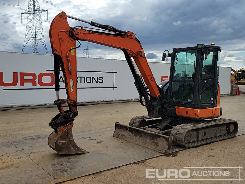 2018 Hitachi ZX55U-5A CLR - Minigraafmachine: afbeelding 1 2018 Hitachi ZX55U-5A CLR - Minigraafmachine: afbeelding 1