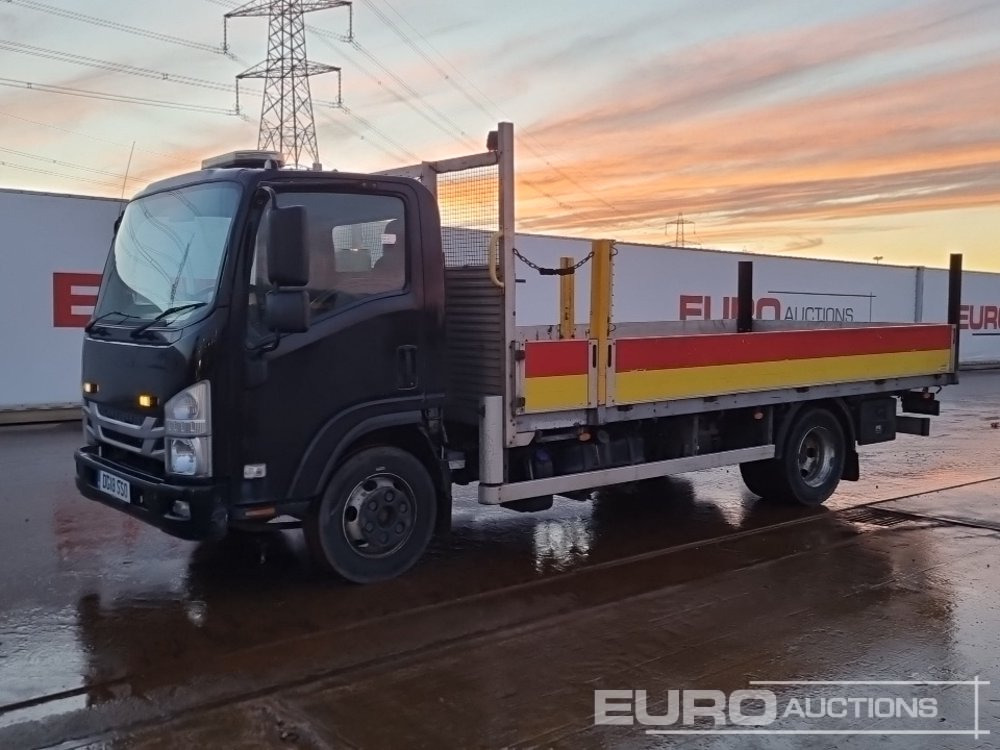 2018 Isuzu N75.190 - Vrachtwagen met open laadbak: afbeelding 1 2018 Isuzu N75.190 - Vrachtwagen met open laadbak: afbeelding 1