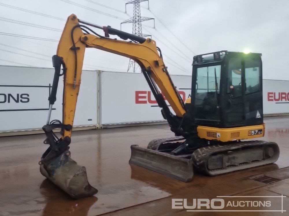 2018 JCB 57C-1 - Minigraafmachine: afbeelding 1 2018 JCB 57C-1 - Minigraafmachine: afbeelding 1
